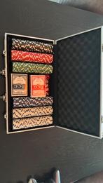 Pokerset met 300 Poker Chips, Ophalen of Verzenden, Zo goed als nieuw