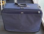 grote donkerblauwe koffer van Samsonite, Ophalen, Zo goed als nieuw, Zacht kunststof, Slot