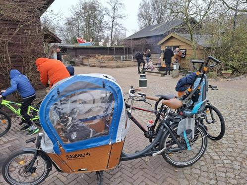 Bakfiets huif, Fietsen en Brommers, Fietsen | Bakfietsen, Zo goed als nieuw, Overige merken, 4 kinderen of meer, Huif, Ophalen of Verzenden