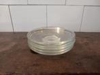 vintage bordjes gebakschotel duralex france gratis verzenden, Huis en Inrichting, Ophalen of Verzenden
