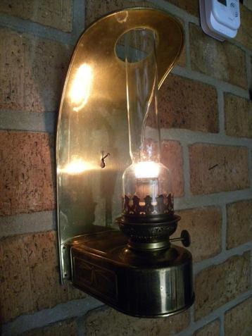 Olielamp kajuit schotlamp merk DHR 70/80er jaren beschikbaar voor biedingen