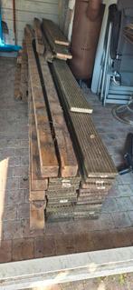 Vlonderplanken en Balken - Gebruikt Hout, Doe-het-zelf en Verbouw, Hout en Planken, Gebruikt, 25 tot 50 mm, Plank, Minder dan 200 cm