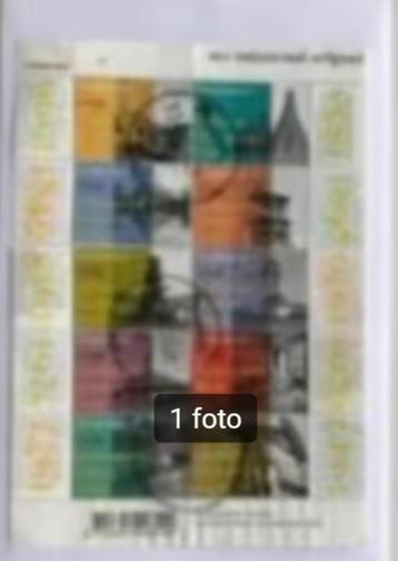 vel postzegels 10 xindustrieel erfgoed 2002 nr V2442  beschikbaar voor biedingen