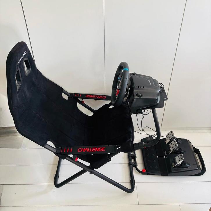 Logitech G29 Racestuur met Playseat Challenge, Spelcomputers en Games, Spelcomputers | Overige, Gebruikt, Ophalen