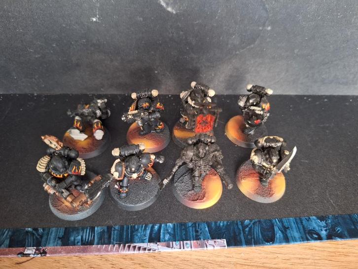 40k Space Marine Legion of the Damned, Hobby en Vrije tijd, Wargaming, Gebruikt, Warhammer 40000, Figuurtje(s), Geverfd, Verzenden