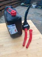 Benzinekan met trechter en 2 tuiten 10 L, Ophalen, Nieuw