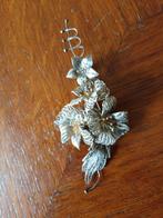 Vintage zilveren 835 ? Filigrain  Broche, Ophalen of Verzenden, Gebruikt, Zilver, Zilver