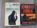 Andy McNab - Crisis Four & Doodse Stilte - 2 Boeken, Boeken, Ophalen of Verzenden, Gelezen, Andy McNab, Nederland