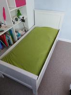 Peuterbed wit, Ophalen, 90 cm, Eenpersoons, Wit