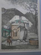 John de Jongh, Kleurenlitho Vrouw doet de was bij de Pomp, Ophalen