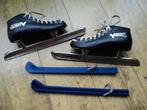 Viking Noren maat 37 met blauwe beschermers in nette staat, Sport en Fitness, Schaatsen, Viking, Gebruikt, Ophalen of Verzenden