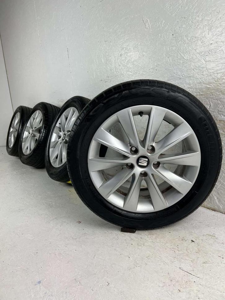 Originele Seat Leon Ateca Altea velgen 16" 5x112 zomerset, Auto-onderdelen, Banden en Velgen, Banden en Velgen, Zomerbanden, 16 inch