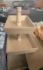 Te koop grote houten Etagière, Huis en Inrichting, Woonaccessoires | Etagères, Ophalen, Zo goed als nieuw