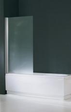 Glazen douchewand voor bad 140 bij 70 NIEUW IN DOOS, Nieuw, Ophalen of Verzenden