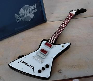 Miniatuur gitaar Gibson Explorer - James Hetfield, Metallica beschikbaar voor biedingen