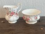 suiker & melk setje Royal Albert Bone China Lavender Rose, Ophalen of Verzenden
