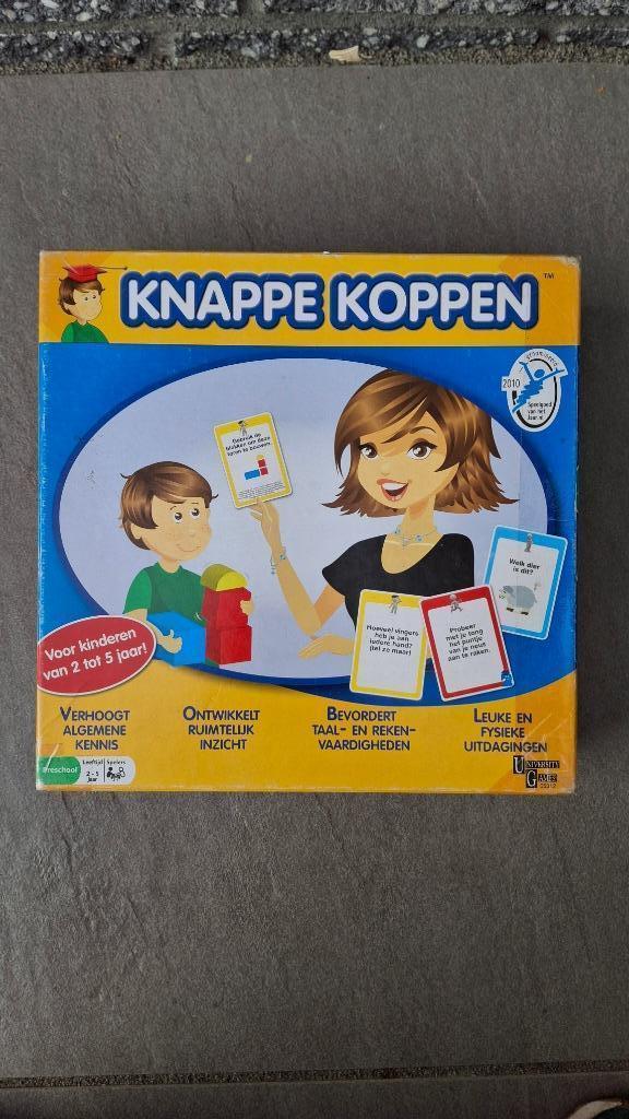 Spel Knappe koppen – ZGAN  , Kinderen en Baby's, Speelgoed | Educatief en Creatief, Zo goed als nieuw, Puzzelen, Ontdekken, Ophalen of Verzenden