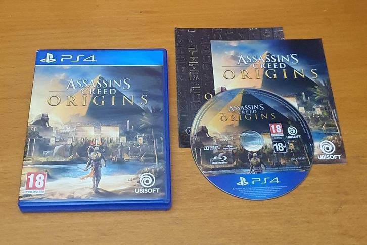 PS4 | Assassin's Creed ORIGINS, Spelcomputers en Games, Games | Sony PlayStation 4, Gebruikt, Avontuur en Actie, 1 speler, Vanaf 18 jaar