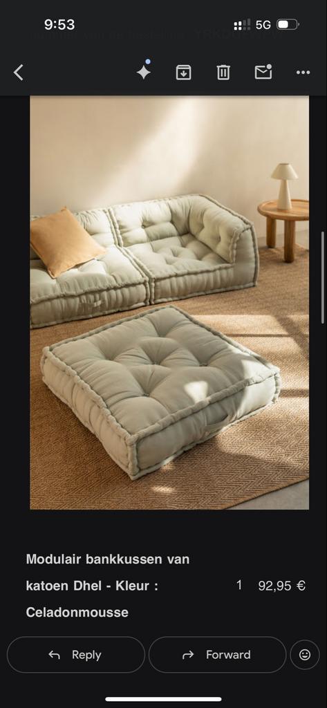 Seating set (2x) - Sklum | moving out, Huis en Inrichting, Banken | Bankstellen, Zo goed als nieuw, Rechte bank, Vierpersoons of meer