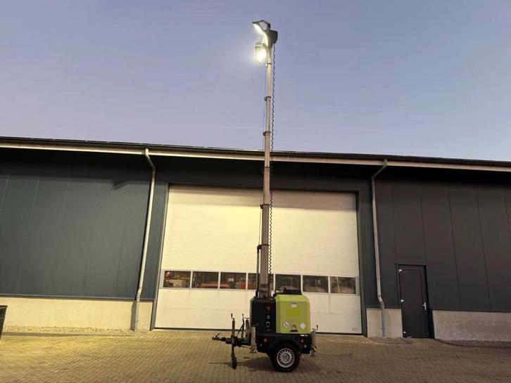 Kubota Generac V20 TowerLight 9 meter LED Lichtmast Aggregaa, Doe-het-zelf en Verbouw, Bouwverlichting, Zo goed als nieuw, Overige typen