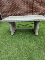 Bois Le Duk tuin tafel blh, 8015065 met glas, Ophalen, Zo goed als nieuw, Rechthoekig, Overige materialen