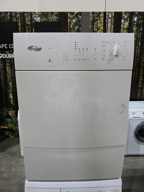 STUDIO DC28 CONDENSDROGER 6KG STARTUITSTELLING, Witgoed en Apparatuur, Wasdrogers, Zo goed als nieuw, Condens, Voorlader, 6 tot 8 kg