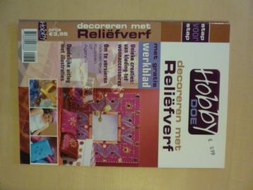 Hobby doe stap voor stap - Reliëfverf beschikbaar voor biedingen