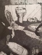 Ets aquatint circa 1991, Antiek en Kunst, Kunst | Etsen en Gravures, Verzenden