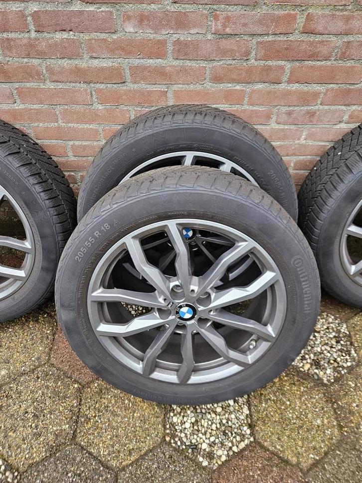 BMW 18 inch Styling 711M Winterset, Auto-onderdelen, Banden en Velgen, Banden en Velgen, Winterbanden, 18 inch, 205 mm, Personenwagen