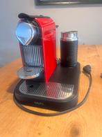 Krups Nespresso CitiZ & Milk Rood XN7106 - Als nieuw!, Espresso apparaat, Ophalen of Verzenden, Zo goed als nieuw, 1 kopje