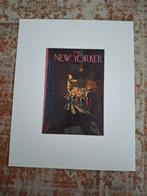Poster the New Yorker jaren 50-55, Ophalen of Verzenden, Minder dan 50 cm, Print, Minder dan 50 cm