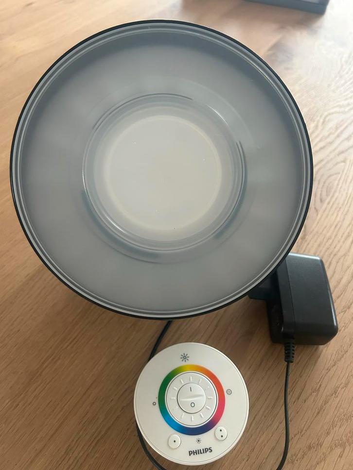 Philips Bloom Tafellamp, Huis en Inrichting, Lampen | Spots, Gebruikt, Plafondspot of Wandspot, Kunststof, Led, Ophalen of Verzenden