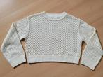 H&M gebreide gaatjes trui ecru 164 170, Meisje, Trui of Vest, H&M, Ophalen of Verzenden