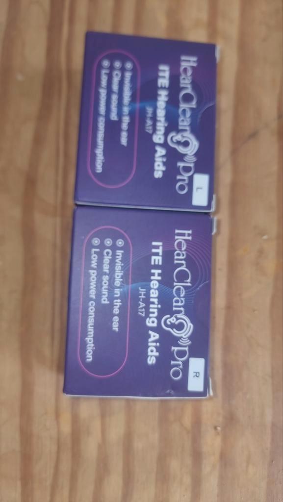 In het oor apparaten HearClearPro ITE haring aids, Audio, Tv en Foto, Fotografie | Geheugenkaarten, Fotocamera, Ophalen of Verzenden