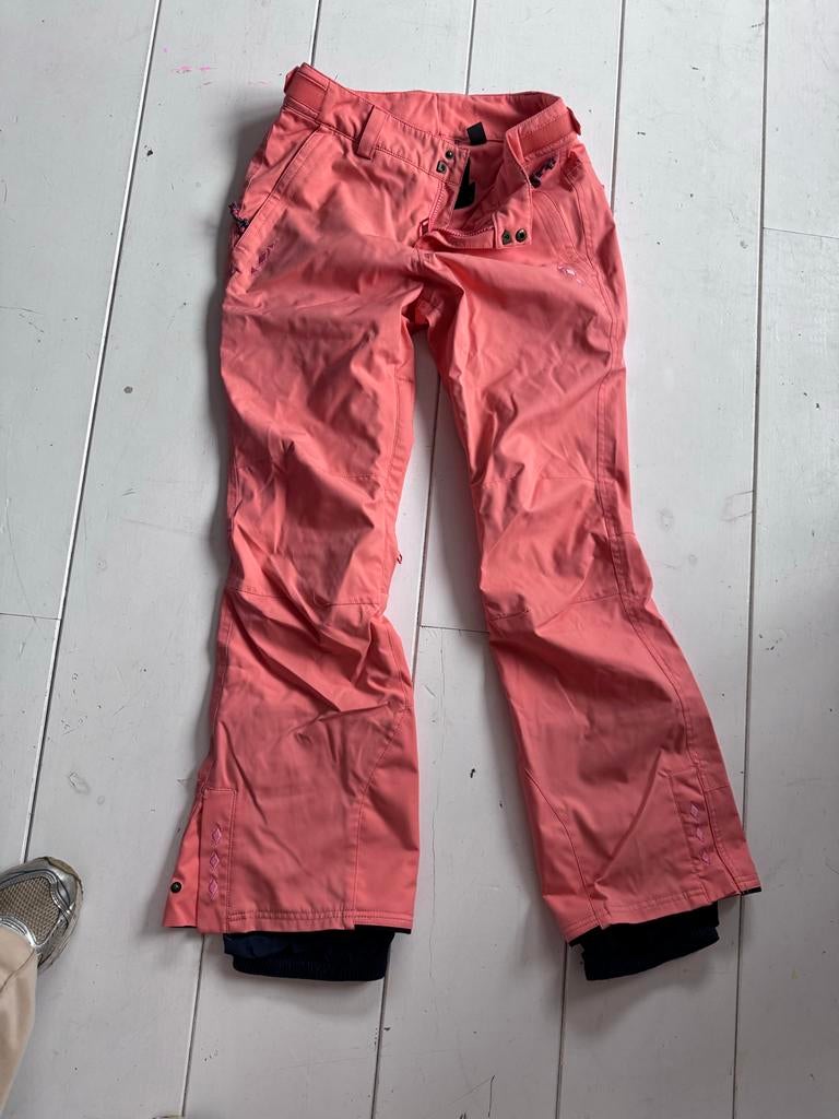 Koraal Oranje Ski Broek  o’neill, Kleding | Dames, Wintersportkleding, Ophalen of Verzenden, Gedragen, Maat 36 (S), Broek