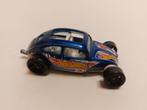 Volksrod Volkswagen Custom Beetle blauw Hot Wheels in 3inch, Ophalen of Verzenden, Nieuw, Auto