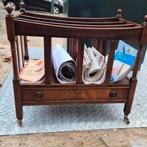 vintage krantenbak voor opbergen van kranten en tijdschrifte, Ophalen, Gebruikt