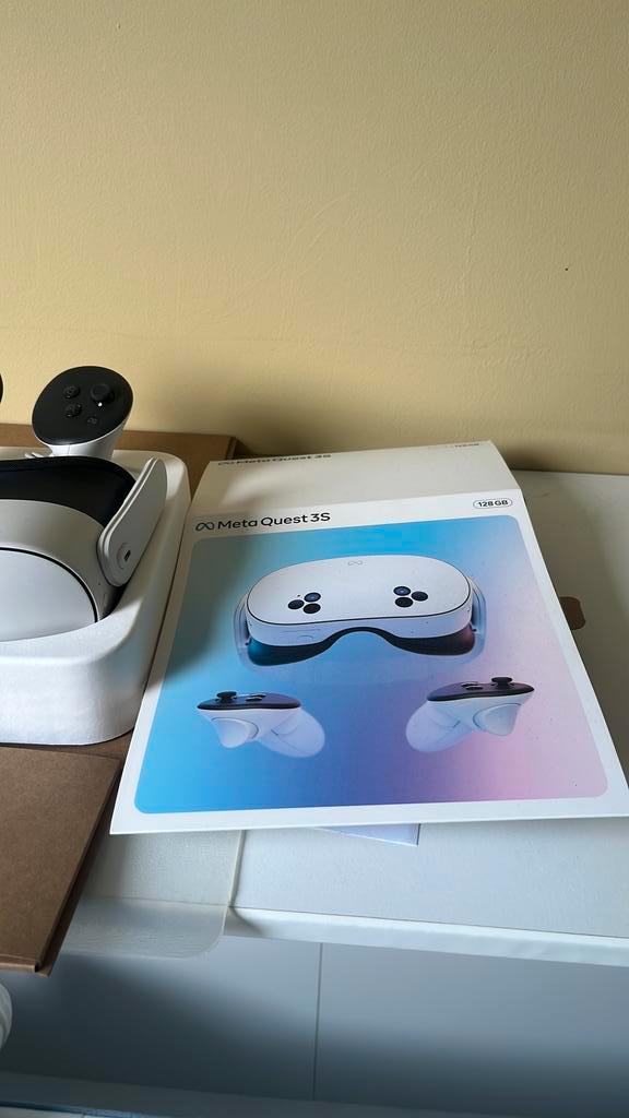 Meta Quest 3s, Spelcomputers en Games, Virtual Reality, Gebruikt, Pc, VR-bril, Ophalen