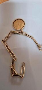 5 gulden 1912 met ketting, Postzegels en Munten, Munten | Nederland, Ophalen of Verzenden, Koningin Wilhelmina, Goud