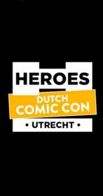 Dutch comic con ticket zaterdag, Tickets en Kaartjes, Evenementen en Festivals