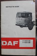 Daf F 1400 DD / BB instructieboekje, Ophalen of Verzenden