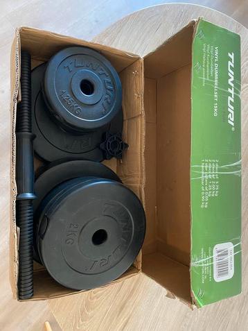 Dumbbell set 15 kg vinyl beschikbaar voor biedingen