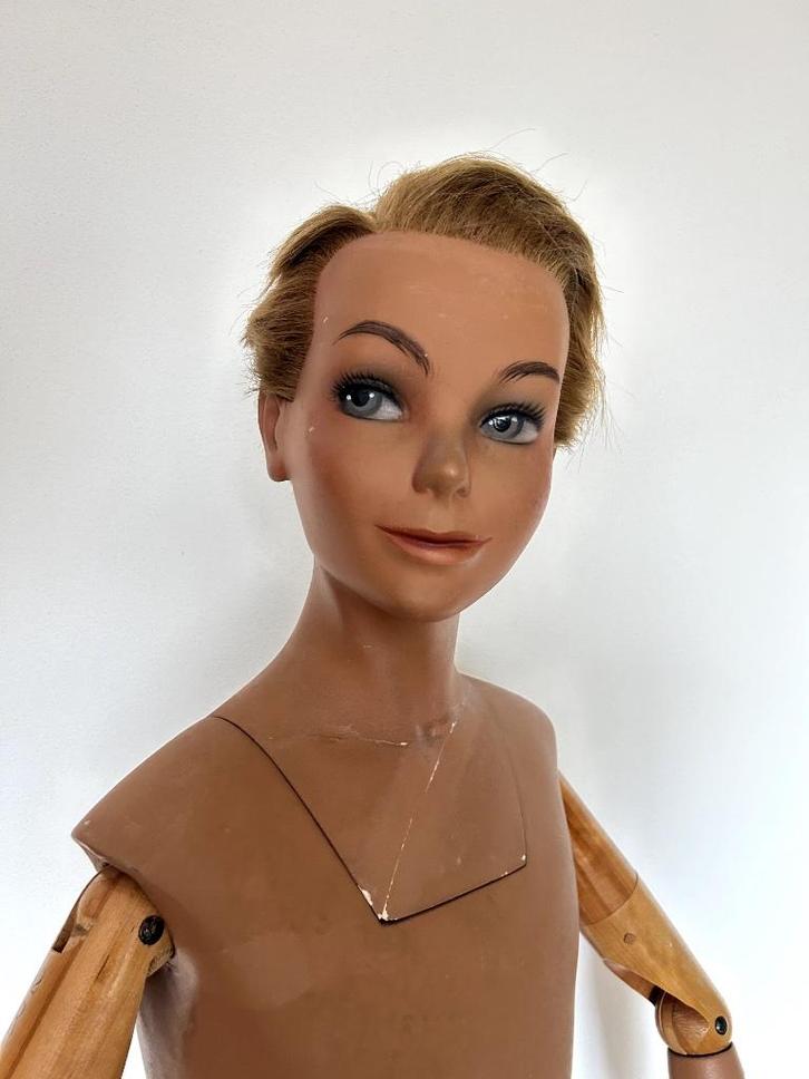 Etalagepop, vintage, Antiek en Kunst, Curiosa en Brocante, Ophalen