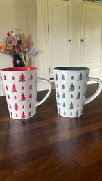 Kerst bekers, Huis en Inrichting, Keuken | Servies, Ophalen of Verzenden, Zo goed als nieuw, Overige stijlen, Kop(pen) en/of Schotel(s)