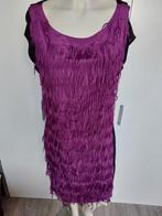 Zgan leuke jurk met franjes van Didi maat M, Kleding | Dames, Ophalen of Verzenden, Zo goed als nieuw, Maat 38/40 (M), Boven de knie