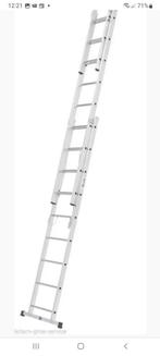 3 delig ladder, Doe-het-zelf en Verbouw, Ladders en Trappen, Ophalen, Zo goed als nieuw, 4 meter of meer