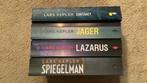 Lars Kepler, 4x: Contract - Jager - Lazarus - Spiegelman, Boeken, Ophalen of Verzenden, Lars Kepler, Zo goed als nieuw, Nederland