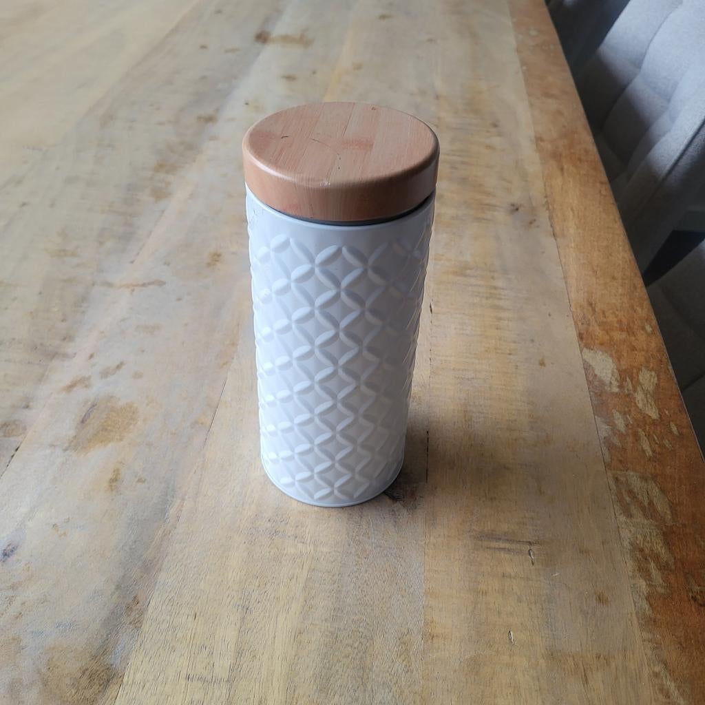 Senseo Pad Opbergbox Wit, Kunststof, Gebruikt, Wit, Ophalen of Verzenden