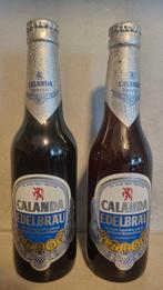 Calanda Edelbräu set, Zwitserland – jaren ’80 - 33 & 30cl, Ophalen of Verzenden, Zo goed als nieuw, Glas of Glazen, Overige merken