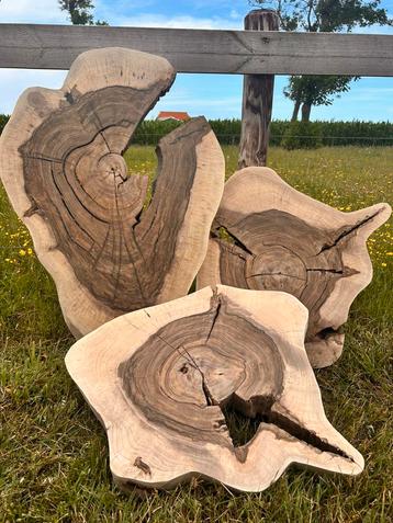 Unieke massieve houten  - perfect voor tafels of decoratie beschikbaar voor biedingen